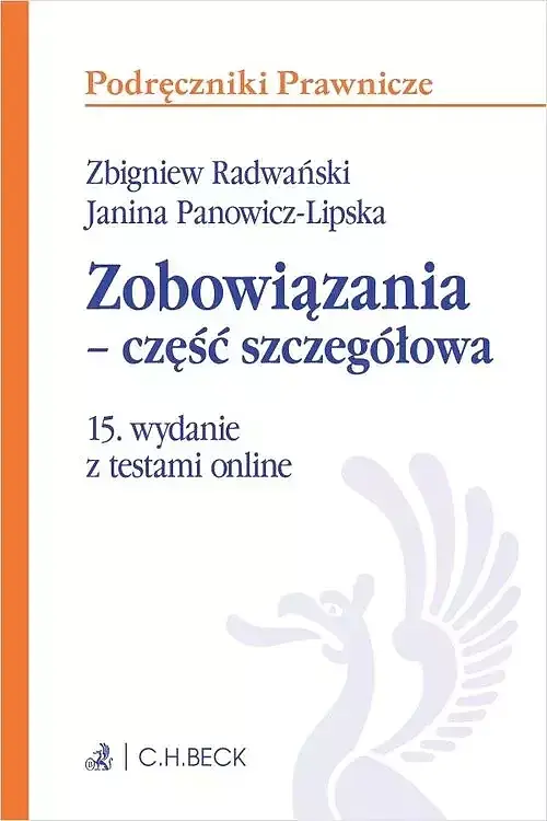 Zobowiązania. Część szczegółowa z testami online