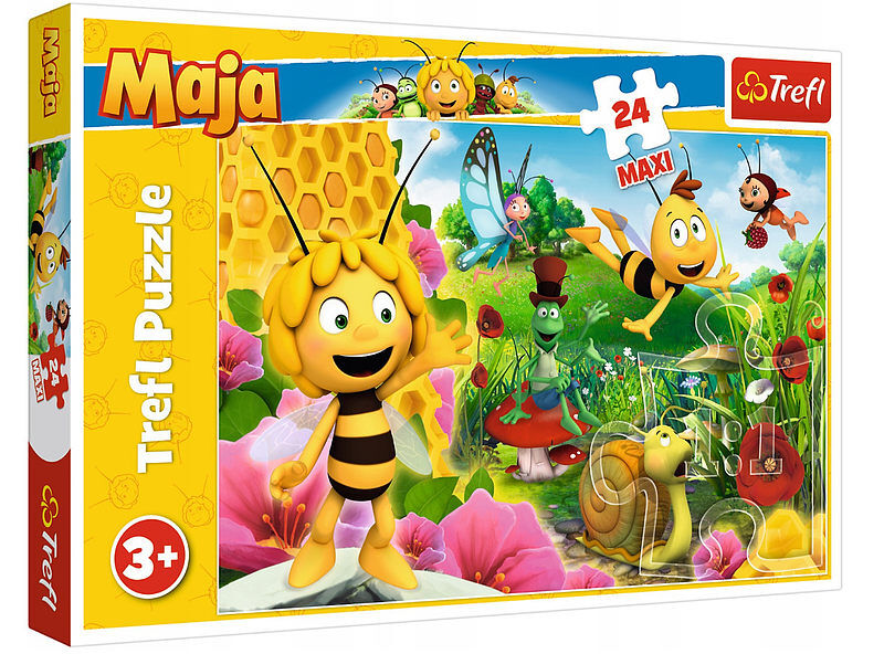 Puzzle Maxi 24 Pszczółka Maja w świecie pszczółki Mai