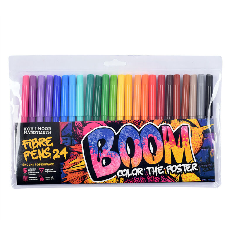 Flamastry BOOM 24 kolory