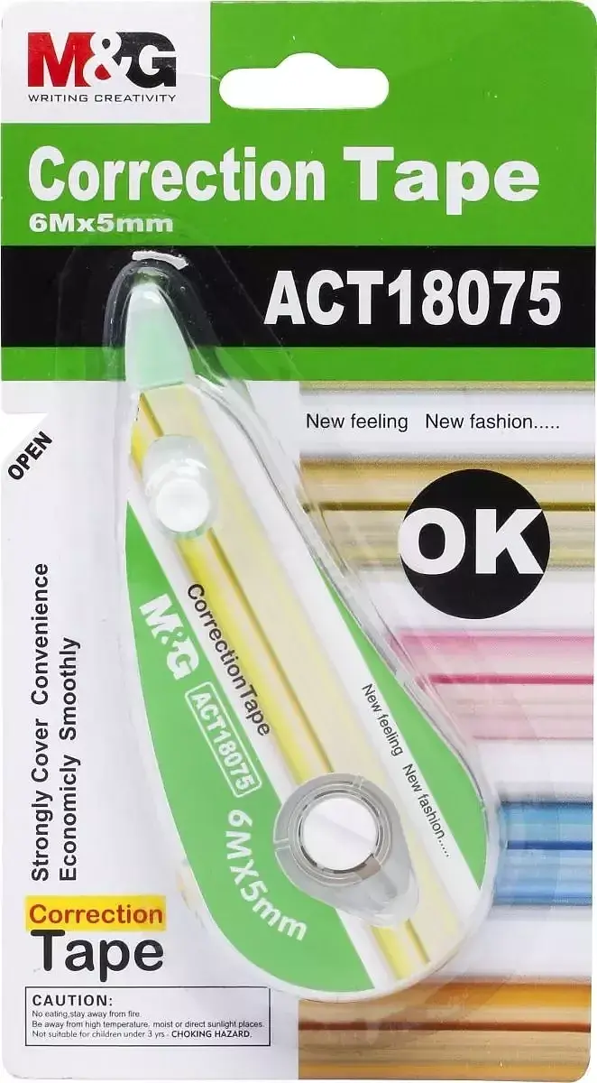 Korektor w taśmie new feeling new fashion mg display 12 szt