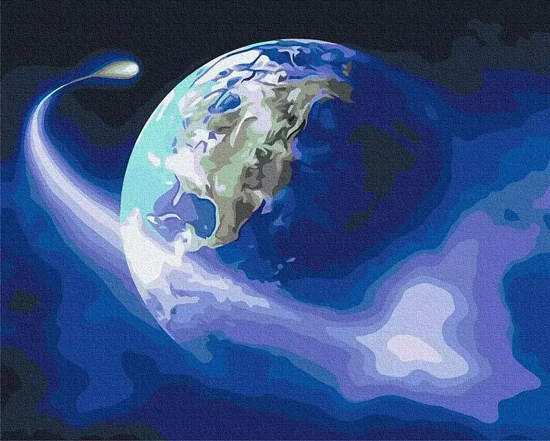 Malowanie po numerach satelita