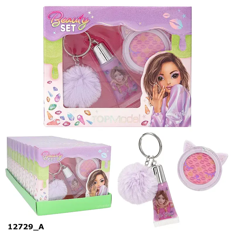 Zestaw beauty top model  w prezentowym pudełku beauty&me 12729a