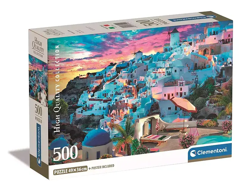 Puzzle 500 compact greece view 35540