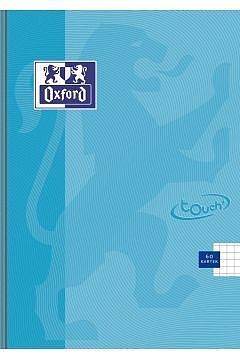 Brulion mo oxford touch pastel a5 60k 90g k5m niebieski kratka z marginesem