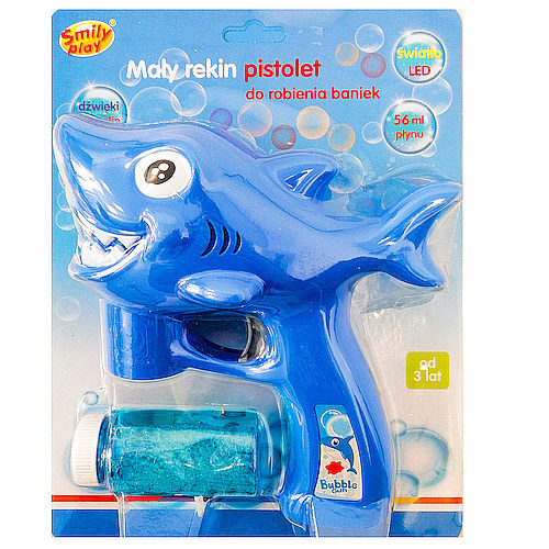 Pistolet do robienia baniek  mały rekin sp83779an01
