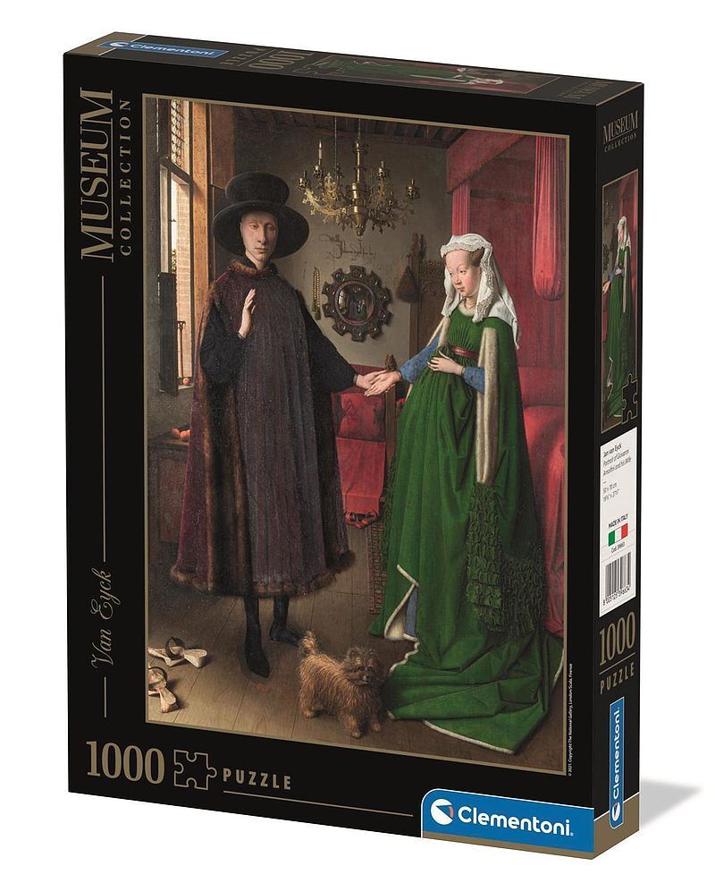 Puzzle 1000 muzeum jan van eyck the arnolfini portrait 39663
