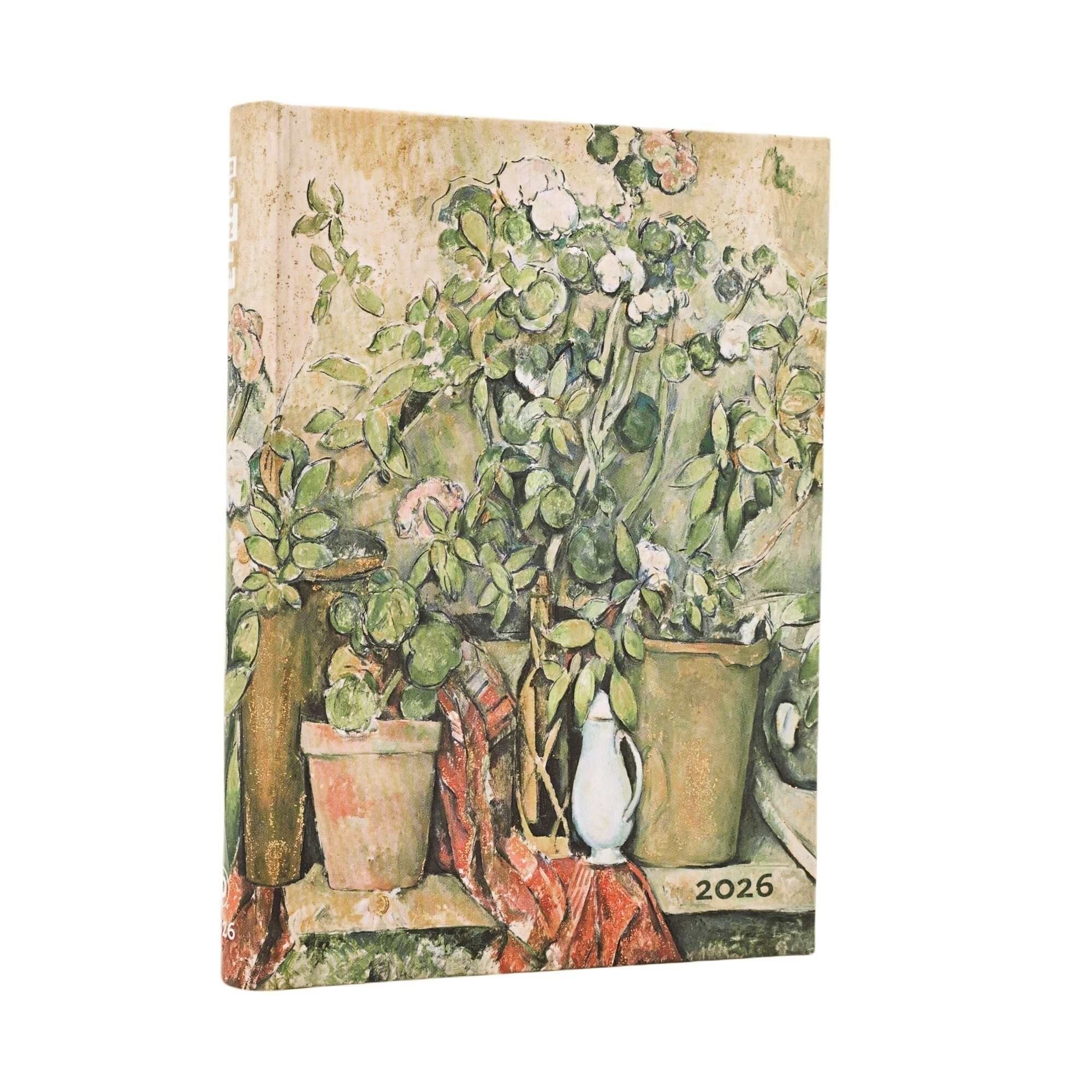 Kalendarz 2026 Cezanne’s Terracotta Pots and Flowers dzienny Midi