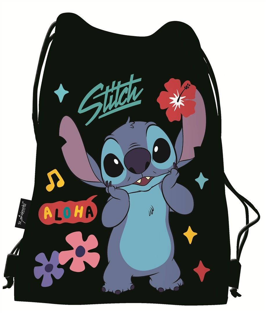 Worek na obuwie Stitch Black Aloha