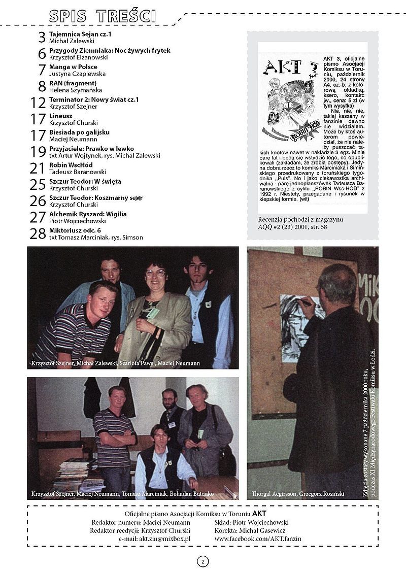 AKT #3 (reedycja numeru 3 z 2000 roku)