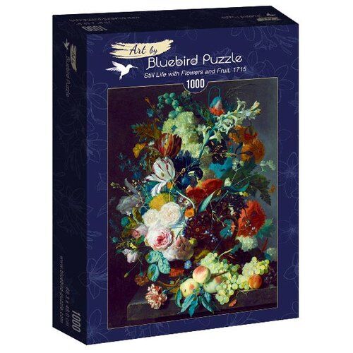 Puzzle 1000 Martwa natura z kwiatami, Jan van Huysum, 1715