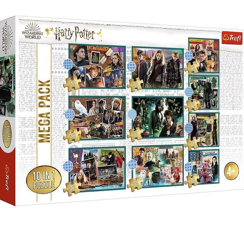 Puzzle 10in1 w świecie harrego pottera 90392