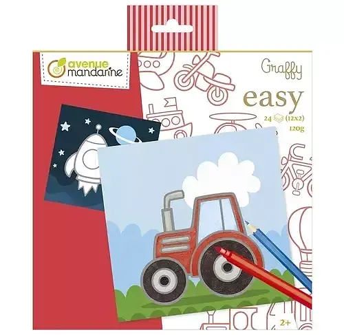Kolorowanka graffy easy środki transportu