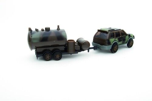 Teama Military Car and Trailer Auto+kuchnia 1:32