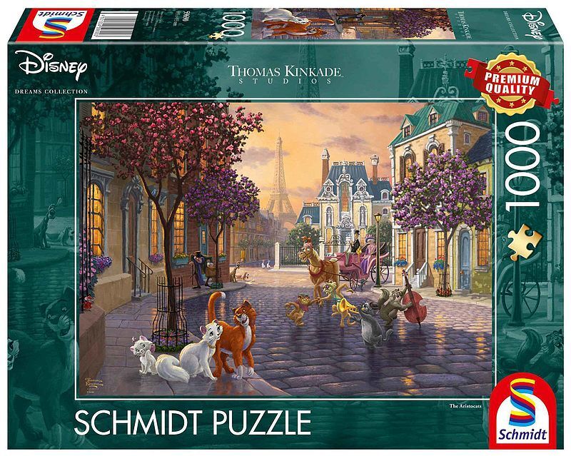 Puzzle 1000 pq t. Kinkade aryskotraci