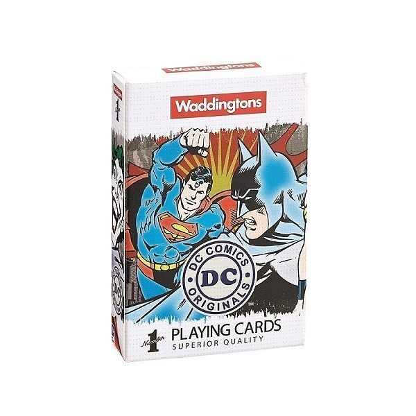 Karty do gry wassingtons no. 1 dc superheroes retro