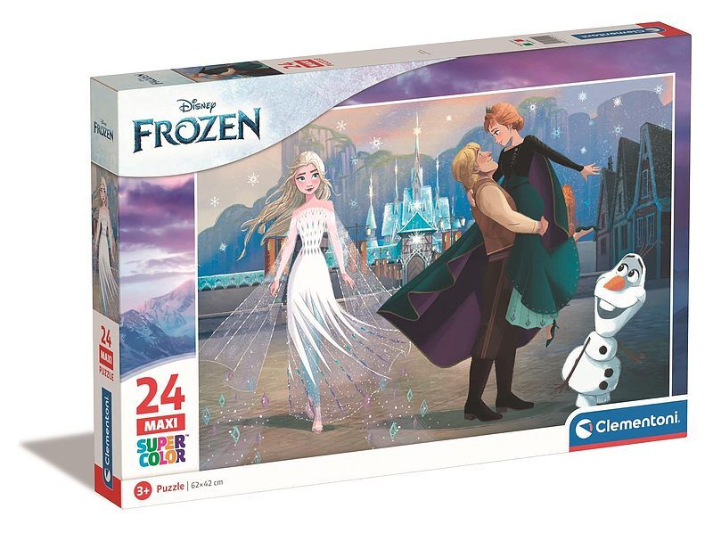 Puzzle 24 maxi super kolor disney frozen 2 24242