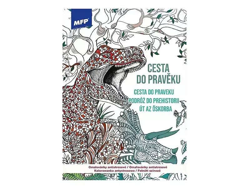Kolorowanka antystresowa podróż do prehistorii 5301179