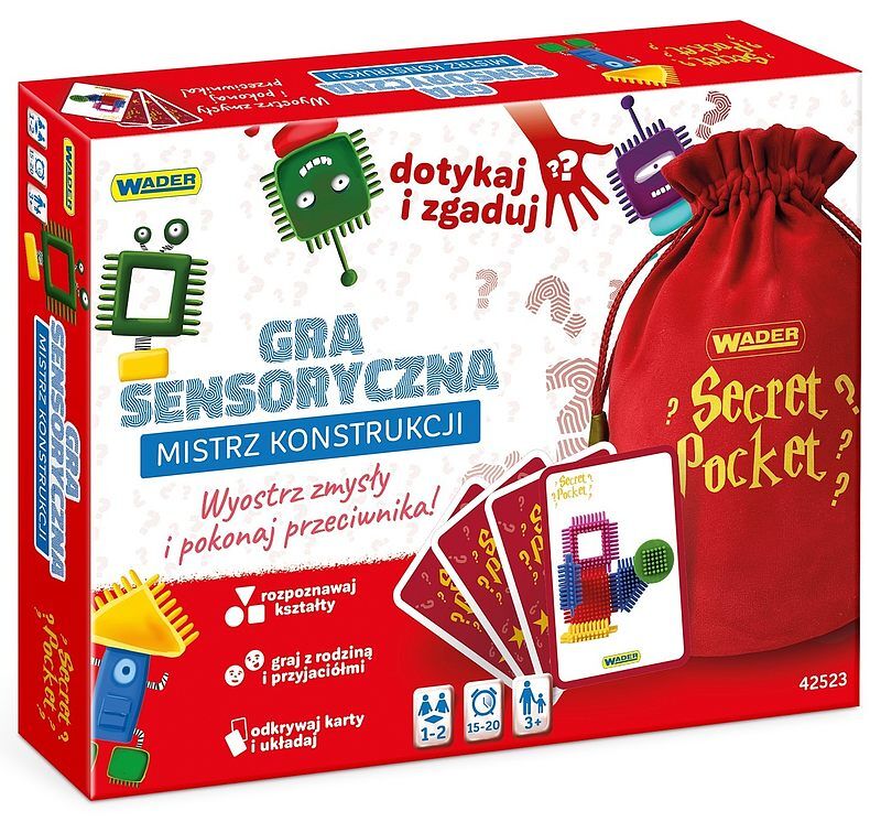 Gra mistrz konstrukcji play&fun secret pocket 42523