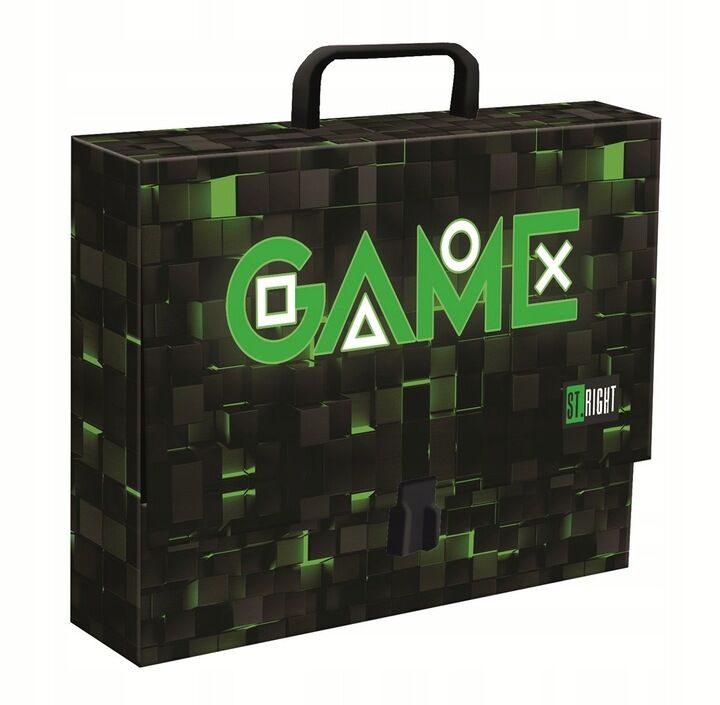 Teczka A4 z rączką XL Green Game