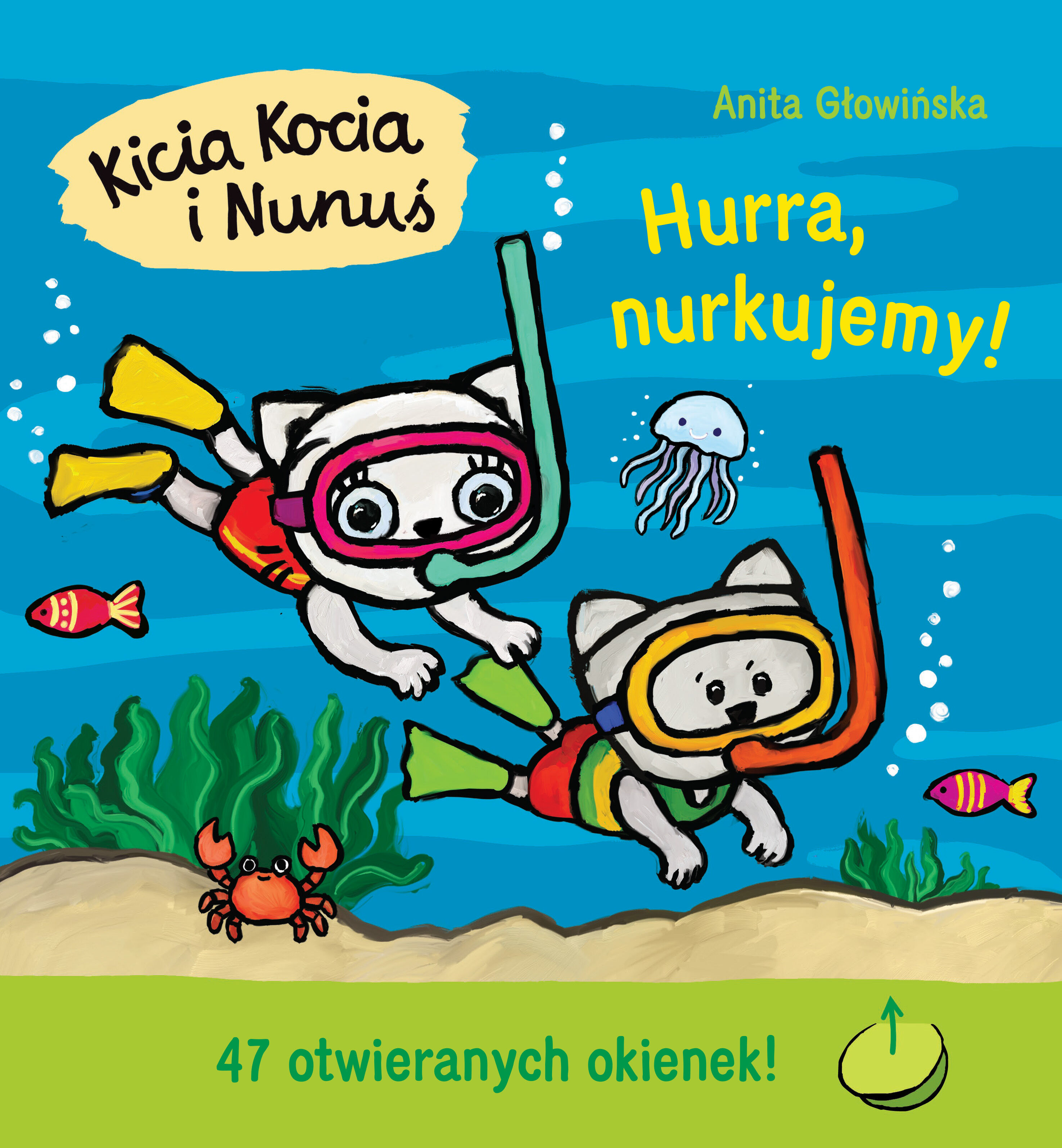 Kicia Kocia i Nunuś. Hurra, nurkujemy!