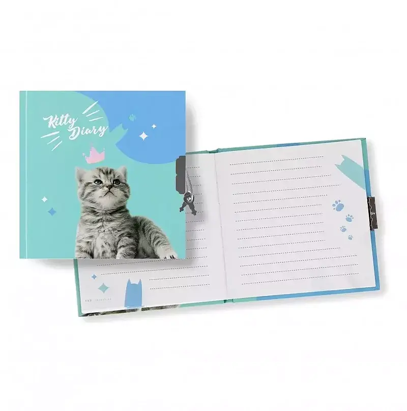 Pamiętnik zamykany kitty