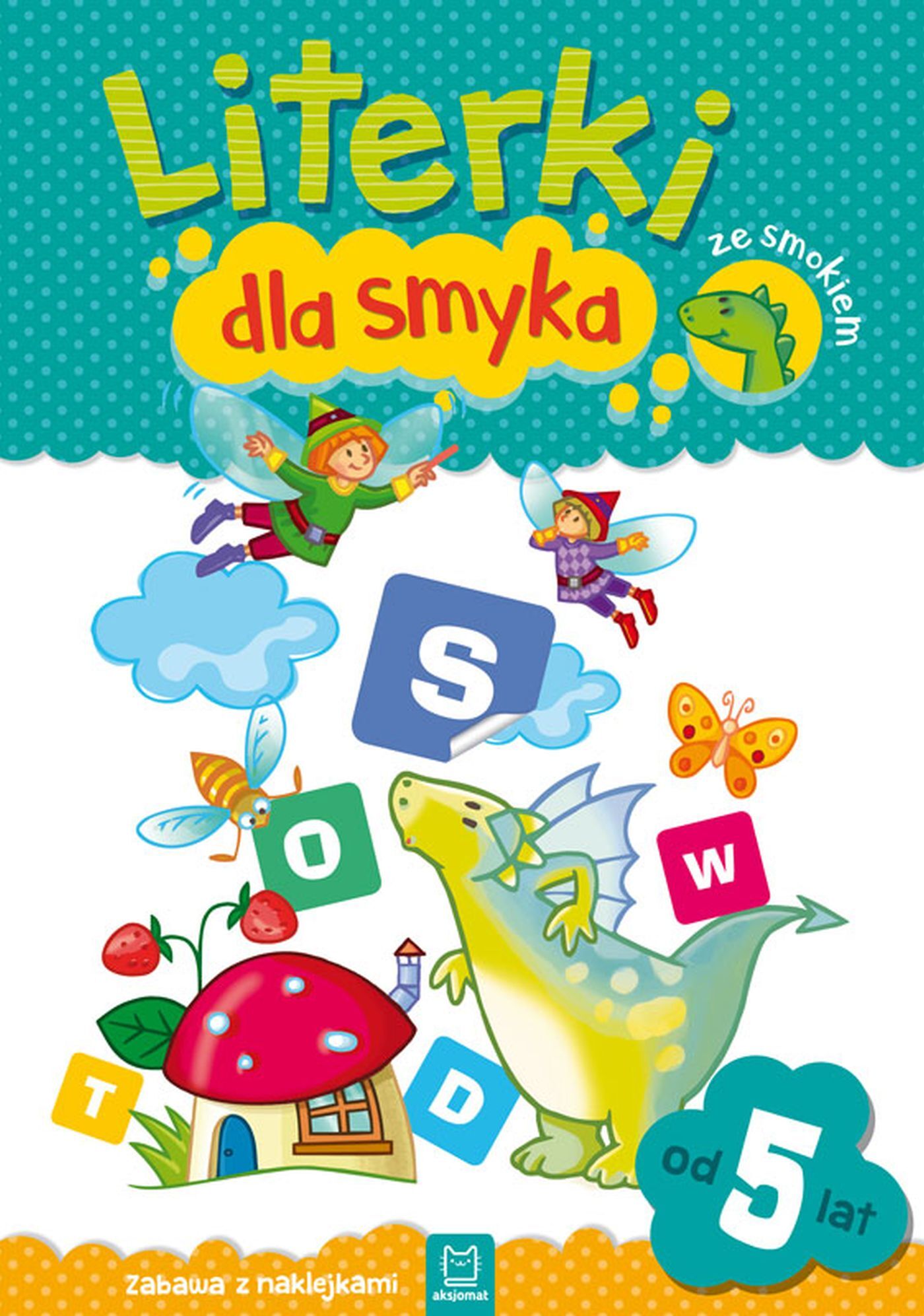 Literki dla smyka ze smokiem