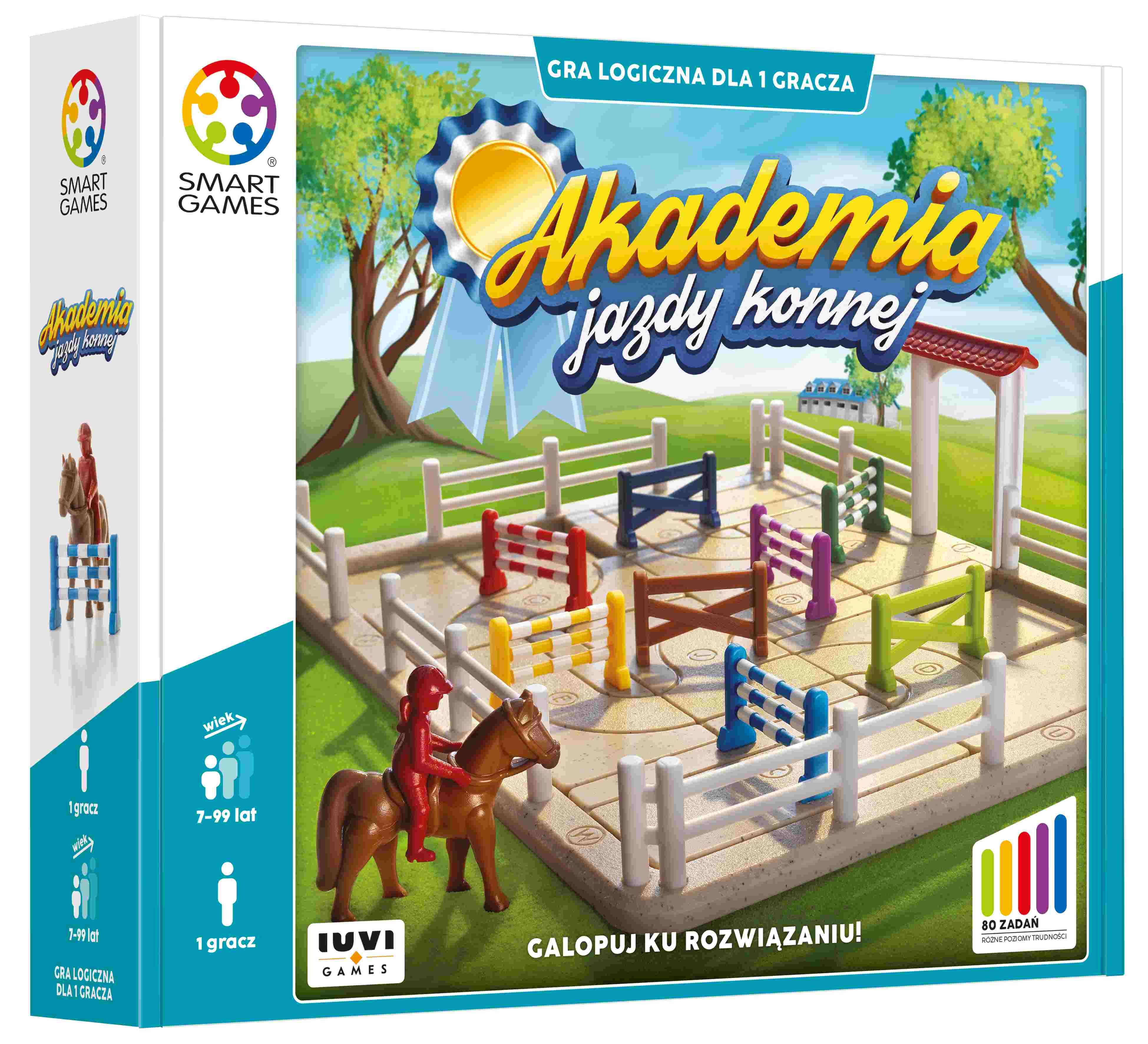Gra Smart Games Akademia Jazdy Konnej  IUVI Games
