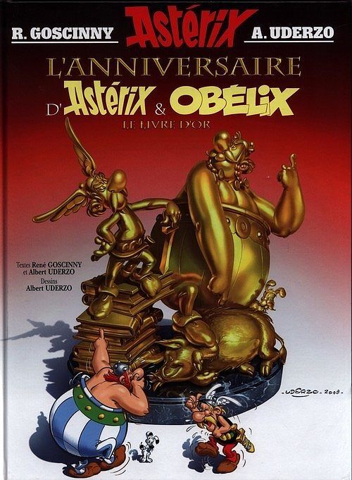 Asterix L'Anniversaire d'Astérix & Obélix - Le Livre d'Or