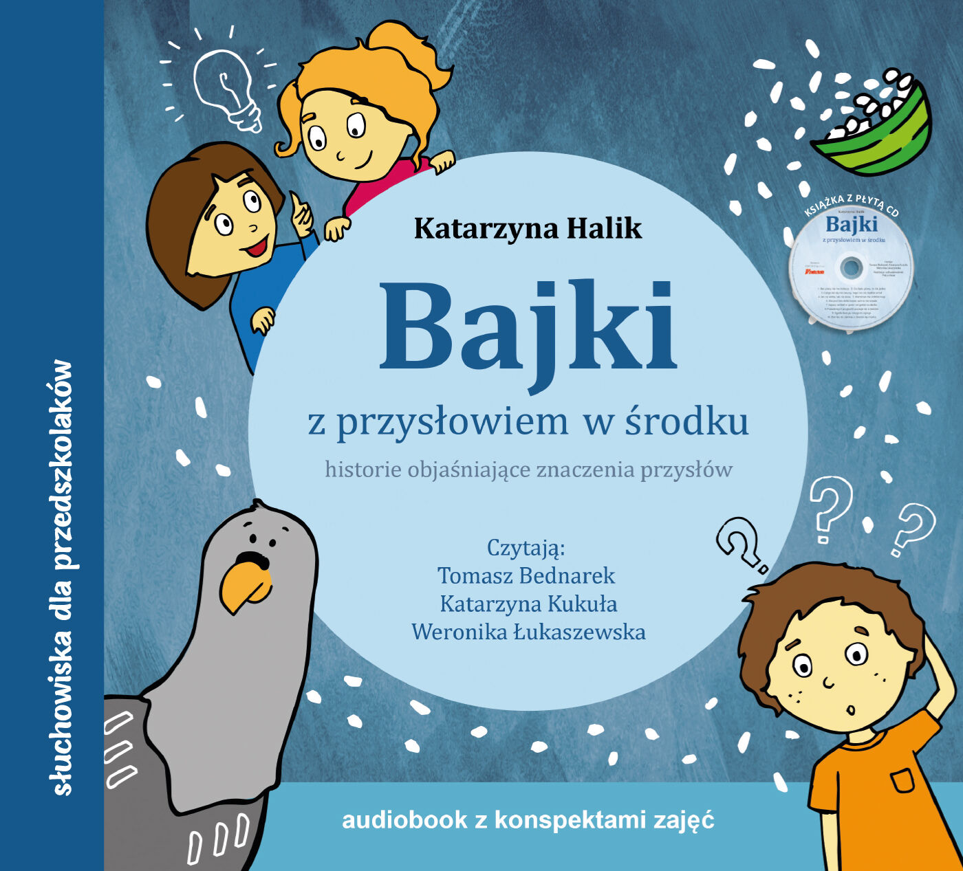 Bajki z przysłowiem w środku. Audiobook CD + konspekty