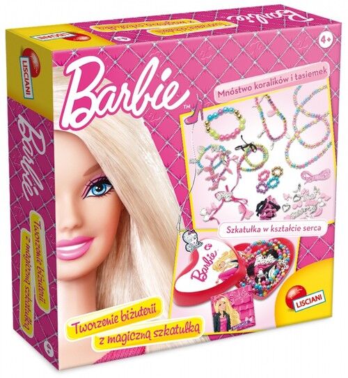 Barbie Tworzenie biżuterii z magiczną szkatułką