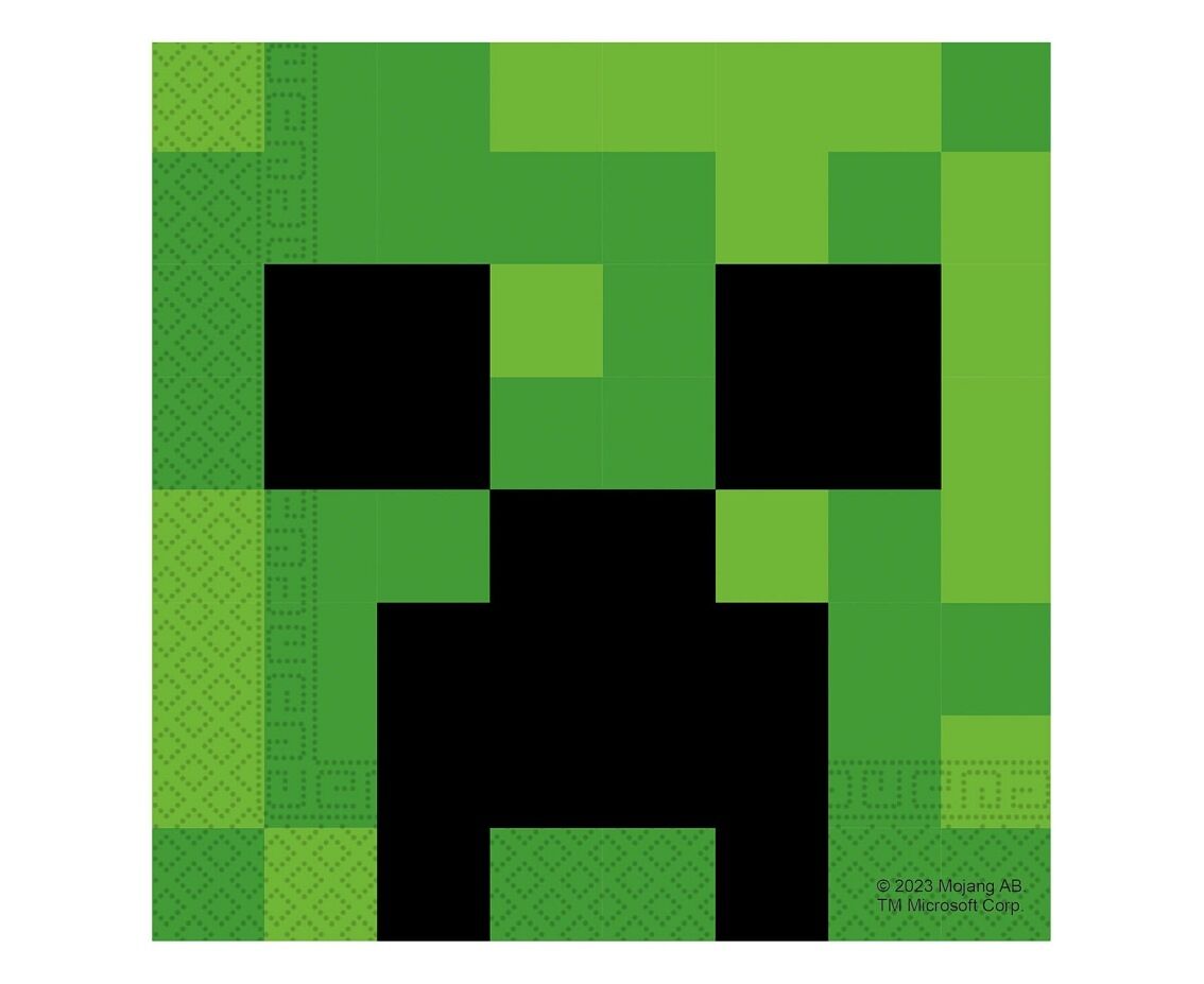 Serwetki papierowe Minecraft 33x33cm 20szt.