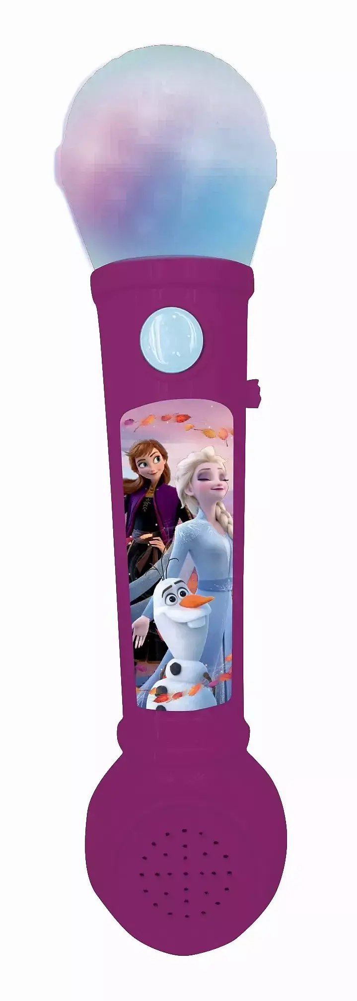 Mikrofon frozen z melodiami oraz efektami świetlnymi i dźwiękowymi mic80fz