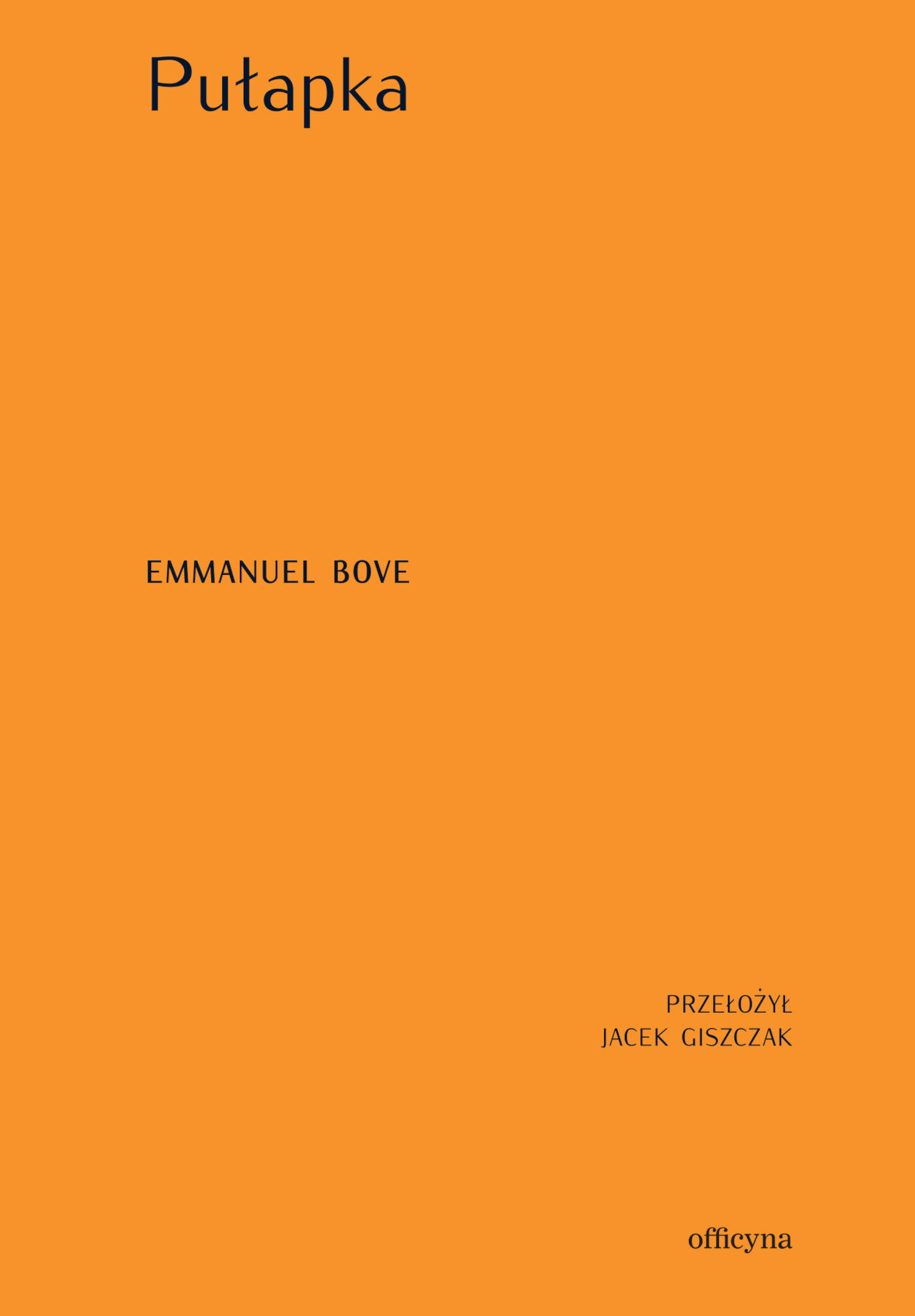 Pułapka (e-book)