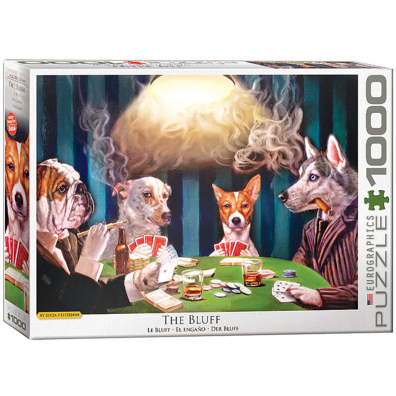 Puzzle 1000 the bluff by lucia heffernan 6000-5562