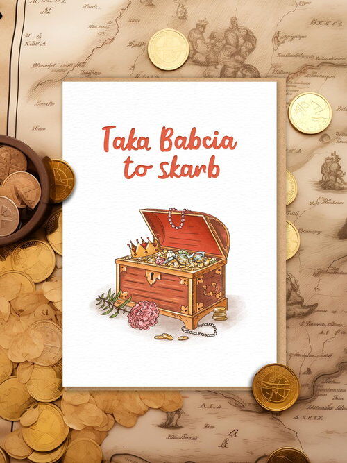 Kartka / TAKA BABCIA TO SKARB