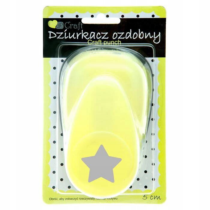 Dziurkacz ozdobny Gwiazda 5cm