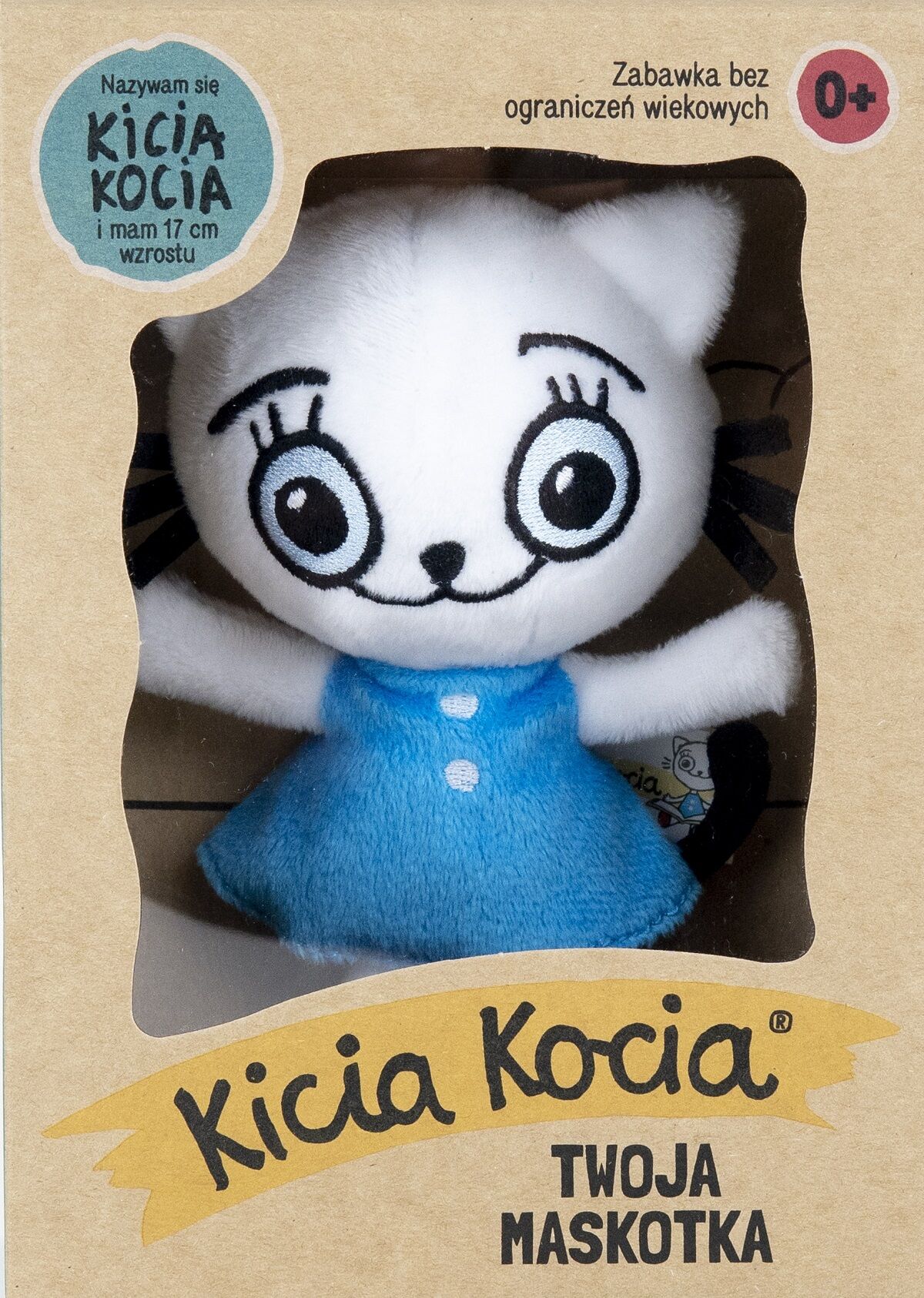 Maskotka Kicia Kocia 17 cm w pudełku