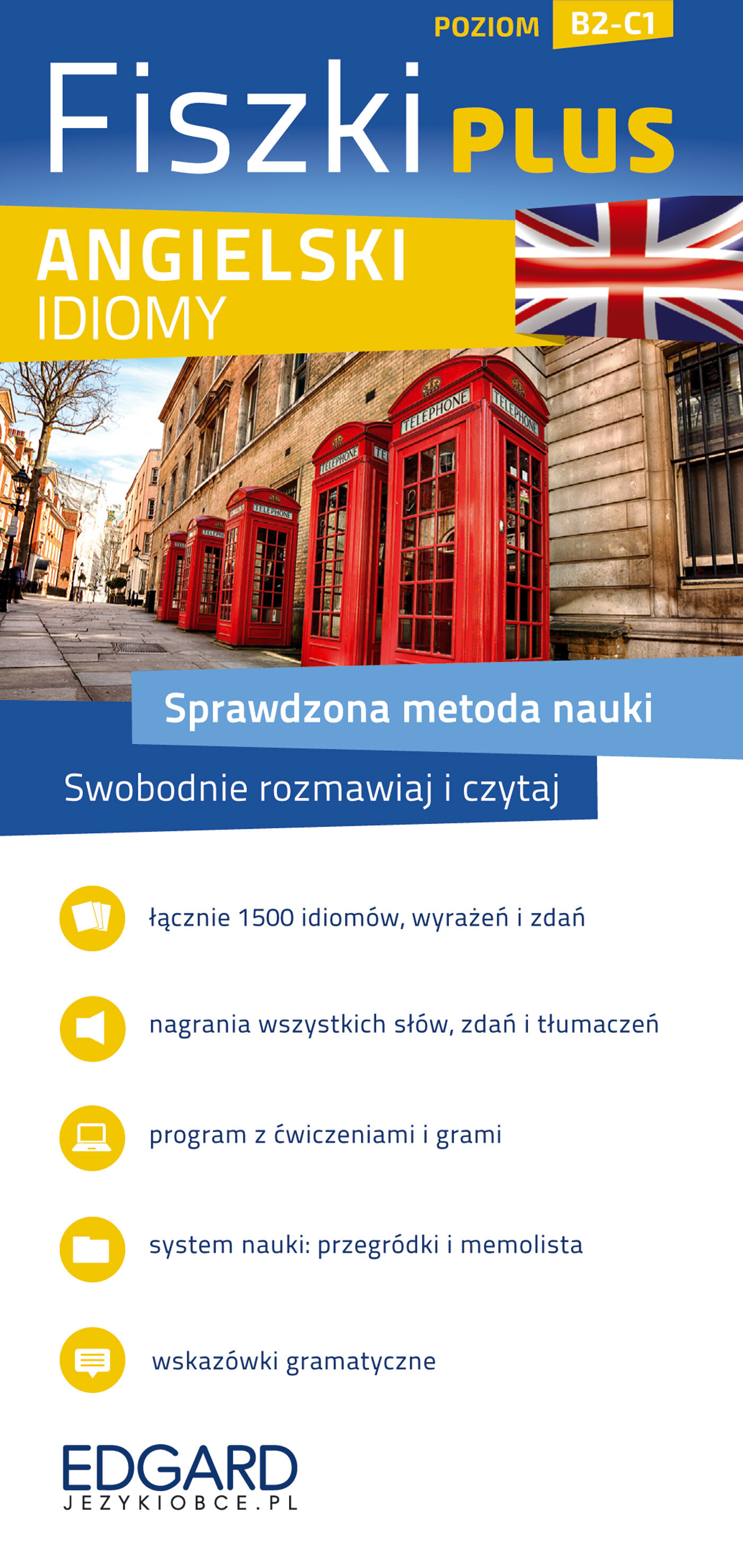 Angielski Fiszki PLUS Idiomy