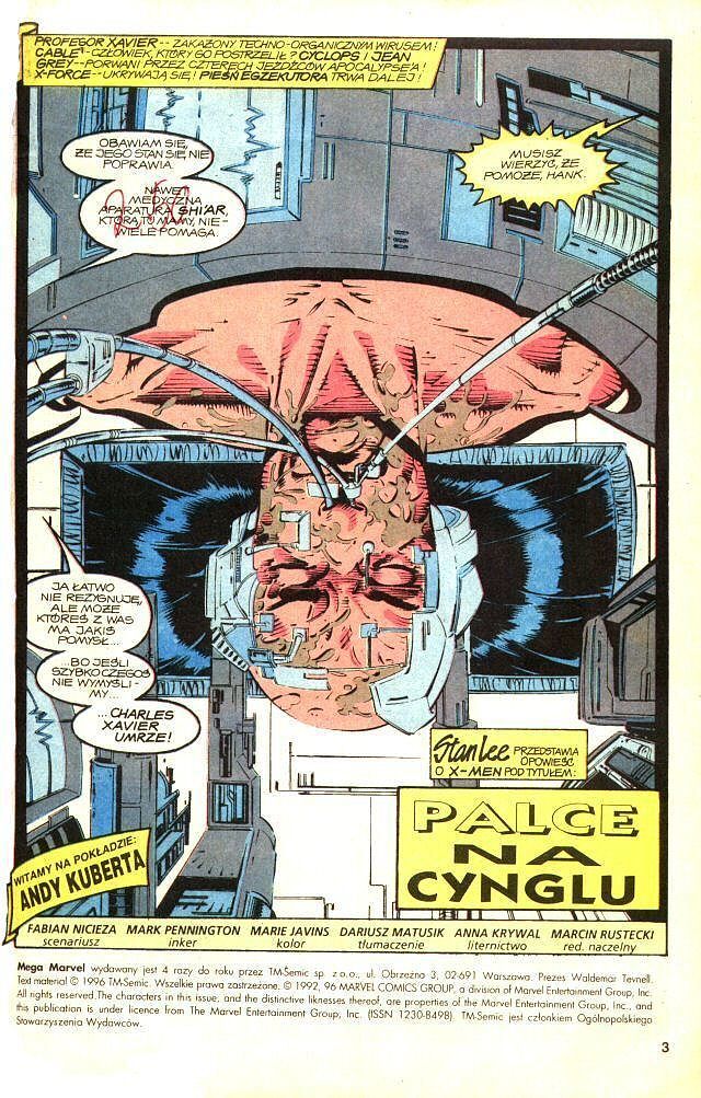 Mega Marvel - 10 - (1/1996) X-Men: X-Cutioner's Song, cz. 2