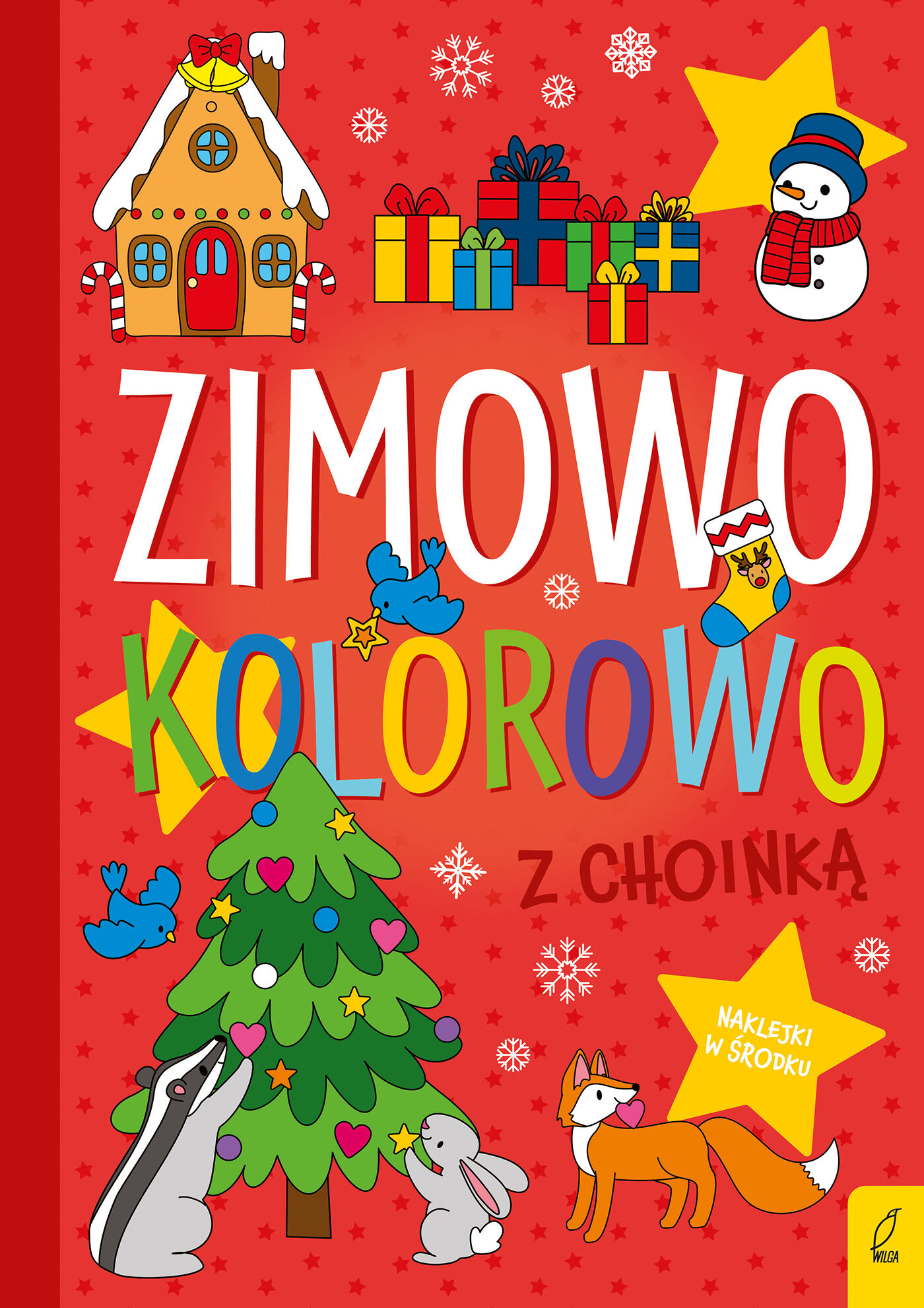 Zimowo, kolorowo. Z choinką