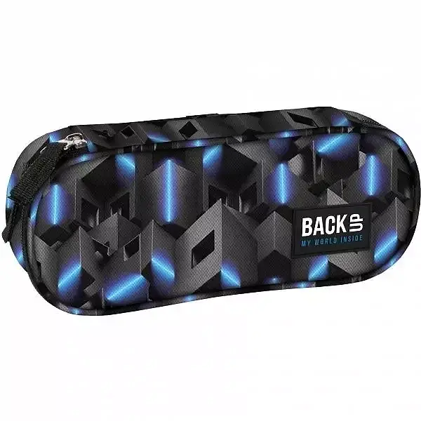Piórnik owalny backup wzory 3d pb6a44
