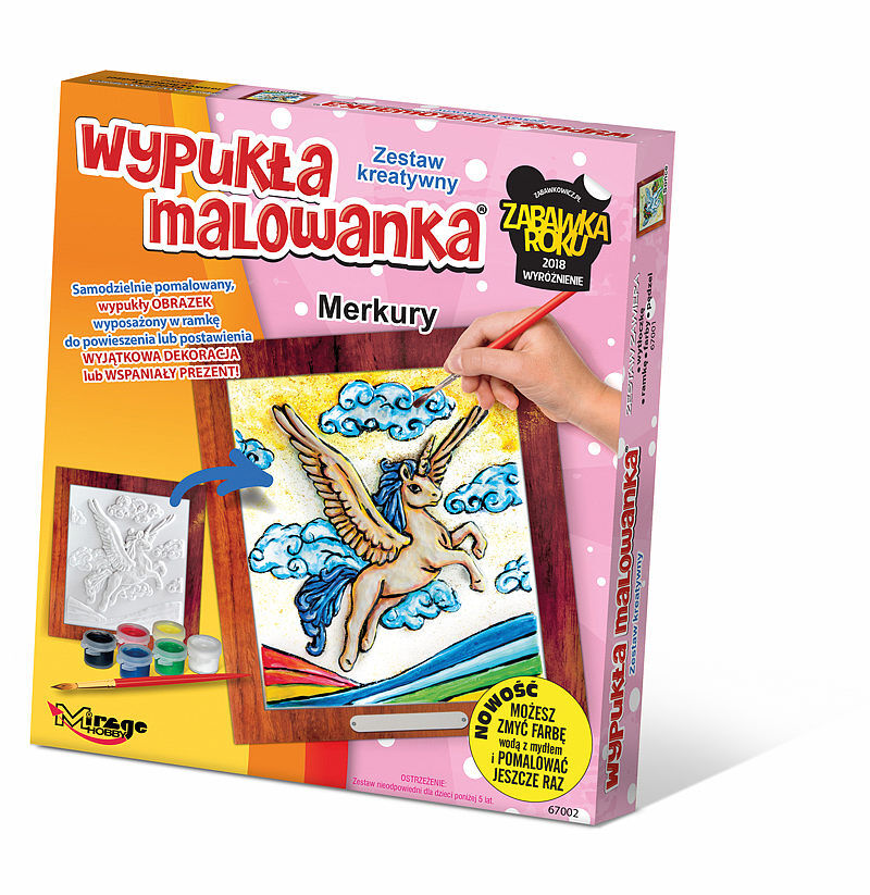 Wypukła malowanka jednorożec merkury 67002