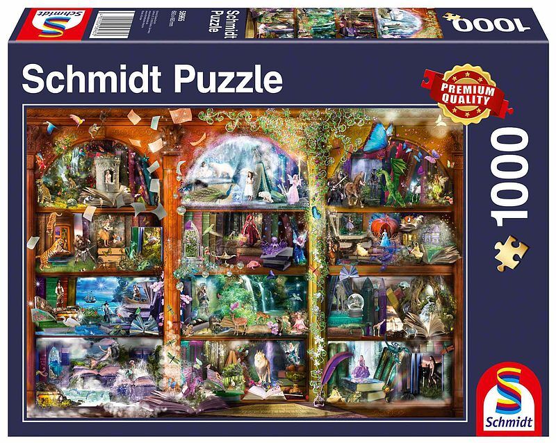 Puzzle 1000 magiczny świat bajek