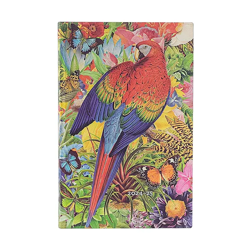 Kalendarz Paperblanks 2024/2025 Tropical Garden Maxi Tygodniowy Flexi