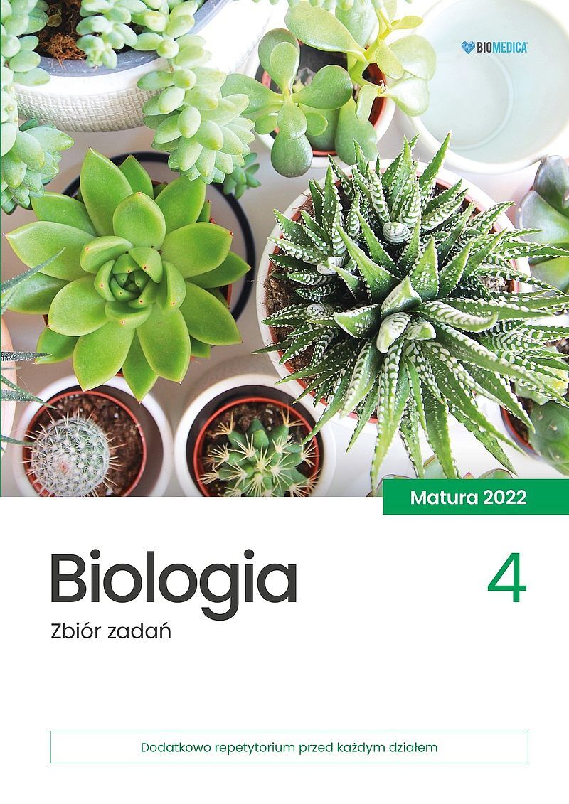 Biologia zbiór zadań matura 2022 tom 4