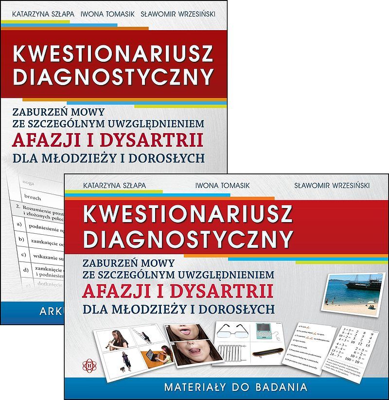 Kwestionariusz diagnostyczny zaburzeń mowy ze szczególnym uwzględnieniem afazji i dysartrii dla młodzieży i dorosłych