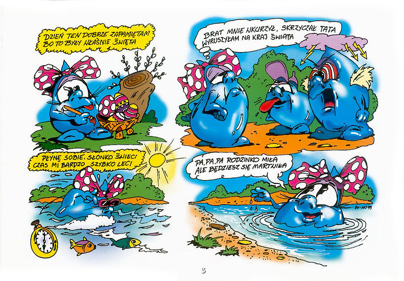 Dziwne przygody kropelki wody