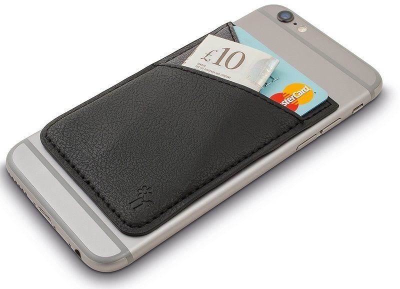 Bookaroo phone pocket - portfel na telefon - czarny