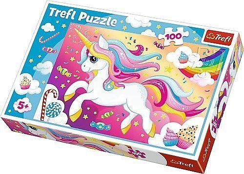 Puzzle 100 piękny jednorożec 16386