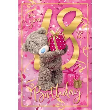 Karnet holograficzny 3D On Your 18th Birthday